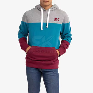 เสื้อฮู้ดดี้สีพื้นแบบแยกสี รุ่นใหม่ คุณภาพพรีเมียม สำหรับฤดูหนาว สวมใส่สบาย ระบายอากาศได้ดี สำหรับผู้ใหญ่ - Product Image 2