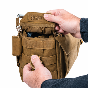 Sac à bandoulière tactique personnalisé, fermeture éclair, doublure en polyester, multi-poches, sac de ceinture utilitaire EDC, sac de voyage extérieur, pochette bandoulière - Product Image 6