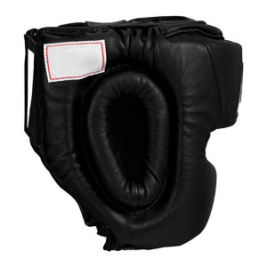 Protège-tête de boxe pour homme, best-seller, avec fermeture à lacets, design respirant et léger, personnalisable, en PU de haute qualité pour la boxe - Product Image 3