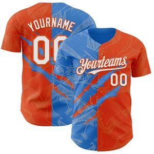 Camiseta de Béisbol Personalizada para Club, Sublimación Completa con Botones, Ropa de Equipo, Manga Corta, Antibacteriana - Product Image 5