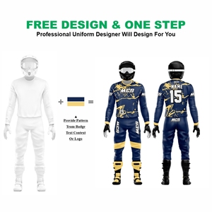 ชุดแข่งรถวิบาก MX ลายพิมพ์ซับลิเมชั่นดีไซน์วินเทจใหม่ ผ้าไนลอนโพลีเอสเตอร์คุณภาพสูง สำหรับผู้ชาย - Product Image 2