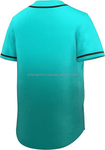 Camiseta de Béisbol Personalizada Unisex de Manga Corta, Transpirable, de Color Sólido, de Malla de Poliéster, Ropa Deportiva para Adultos, para Todas las Temporadas - Product Image 3