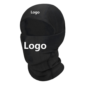 Pasamontañas Chenyao Negro de Punto, Poliéster/Algodón, para Invierno, Esquí, Ciclismo, Montañismo, con Logotipo Personalizado Sublimado - Product Image 5