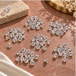 Piedras Naturales con Corte Brillante de 0.027-0.035 Ct, Color GH, Claridad SI, Diamantes Redondos de 1.8-2.0 MM para Manualidades |   Gemas Sueltas en Stock - Product Image 4