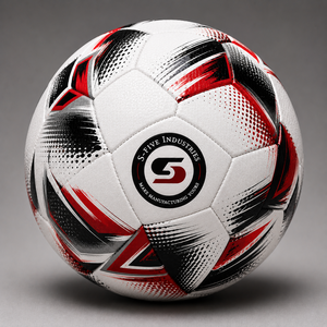 Ballon de football OEM ODM SFIVE, couleur personnalisée, impression sur écran, ballon de football cousu à la main, ballon d'entraînement durable, ballon thermique. - Product Image 3