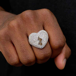 Luxury Moissanite Bear <b>Ring</b> Iced Out Animal <b>Ring</b> 925 <b>Silver</b> Hip Hop Jewelry Bold Statement Gifts For <b>Male</b> Ladies Elegant Shine - Product Image 5