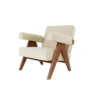 Cómodo Sillón Individual para Sala de Estar, Moderno, Nórdico, de Tela, Relajante, con Reposabrazos, para el Hogar - Product Image 2