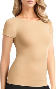 Camisetas Básicas de Cuello Redondo, Transpirables, Casuales, Personalizadas con Estampado, de Bambú Tejido, Cómodas y Suaves para el Verano - Product Image 2