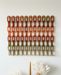 Chaîne en résine artisanale, chaîne décorative en acrylique, style artistique pour la maison par Abdul Rehman Enterprises - Product Image 5