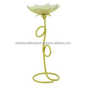 Bain d'oiseaux en métal de style vintage, abreuvoir de jardin, bassin extérieur en fer, décoration résistante aux intempéries, design traditionnel - Product Image 2