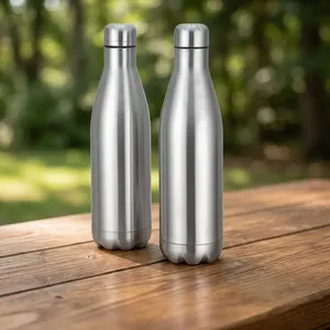 Elegant 500ml Stainless Steel Vacuum Insulated Cola Bottle Reusable Leak Proof <b>Hot</b> and Cold <b>Drinking</b> Water Bottle for Office - Product Image 3