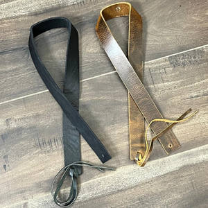 Gran oferta, bandas de sombrero de vaquero de cuero genuino de grano completo personalizadas de alta calidad, cinturones de sombrero de cuero Real occidental para vaquero y vaquera - Product Image 4