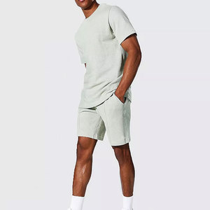Ensembles de sport décontractés pour homme avec bandes latérales, tendance été, vente en gros, prix abordable, matière confortable - Product Image 3