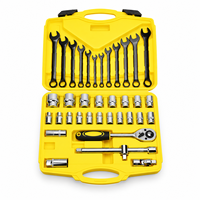 HEHE 37 pièces, jeu d'outils de clés à douilles hexagonales et clés à molette CRV 1/2 pouce, OEM, réparation automobile DIY, garantie de 3 ans