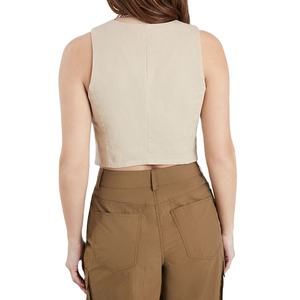 Chaqueta Acolchada Informal para Mujer, Diseño Nuevo, Tejida, Transpirable, Cómoda, de Moda, Personalizada, de Manga Corta - Product Image 6