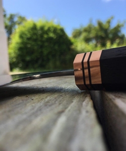 Cuchillo de Chef Premium 2026 de Acero al Carbono Afilado como una Navaja, Hecho a Mano con Mango de Madera, Cuchillo de Cocina para Cocinar, Fabricante - Product Image 5