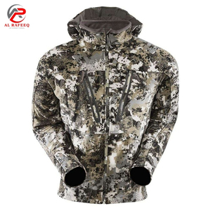 Ventes en gros de sweats à capuche de chasse pour hommes, légers, imperméables, respirants, de haute qualité, avec double couture - Product Image 4