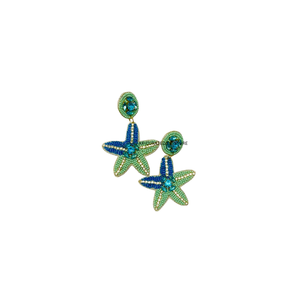 Pendientes de Caballito de Mar con Cuentas, Diseño Personalizado, Pendientes con Cuentas OEM ODM, Pendientes de Playa de Verano, Pendientes Estilo Vacaciones - Product Image 2