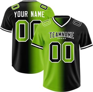 Camiseta de Fútbol Americano al por Mayor, Malla de Poliéster, Impresión Digital, OEM, Etiqueta Privada, Color Personalizado, Proveedor, Ropa de Secado Rápido - Product Image 4