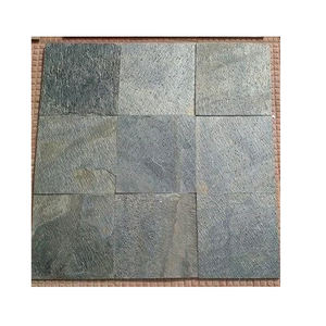 หินปูพื้นไมก้าสีเขียวธรรมชาติขายดี วัสดุพื้นผิวทนทานสำหรับอาคาร - Product Image 5