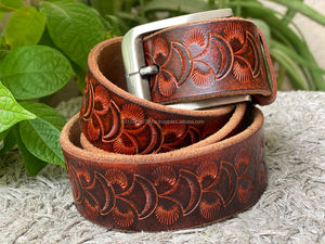 Cinturón de piel auténtica para hombre y mujer, cinturón de alta calidad, duradero y elegante, a la moda, Unisex - Product Image 4