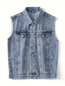 Gilet en jean pour homme - Product Image 6