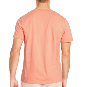 T-shirt unisexe bleu en coton 100% respirant pour l'été, décontracté pour le streetwear, doux, fabriqué par BS - Product Image 4