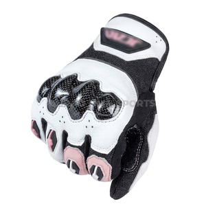 Gants de moto en cuir personnalisés avec fibre de carbone, imperméables, pour l'hiver, à doigts entiers, pour la course - Unisexe BURAQ MMA SPORTS - Product Image 3