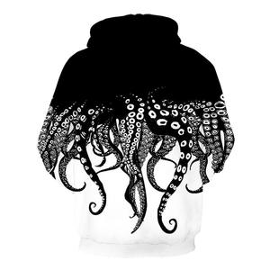 Sudadera con Capucha Premium de Pulpo en 3D, Estilo Japonés, Cosplay, con Bolsillo Canguro, Ropa Urbana de Otoño - Product Image 6