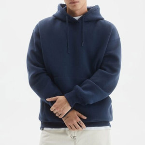 Sweat-shirts pour hommes à coupe régulière confortable, manches longues, avec logo personnalisé, tissu polaire, détail poche, respirant, mode hiver - Product Image 4