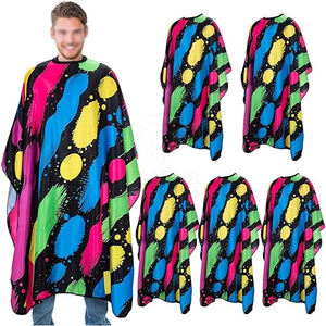 Capa de Peluquería Duradera y Económica, Tela Resistente, Material Confiable para Uso Prolongado - Product Image 1