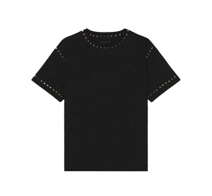 เสื้อยืดกีฬาคอกลมเสื้อทีเชิ้ตคอกลมแขนสั้นคุณภาพพรีเมี่ยมเสื้อยืดฟิตเนสเหงื่อและสวมสบาย - Product Image 2