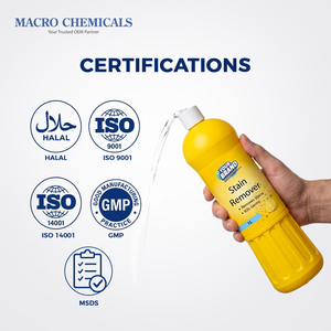 ผู้ผลิตจากมาเลเซียที่ยอดเยี่ยม ผลิตภัณฑ์ขจัดคราบสกปรกสูตร OEM ประสิทธิภาพสูง สำหรับคราบไขมันฝังแน่นบนผ้าและเสื้อผ้า ช่วยขจัดคราบเหลือง - Product Image 5