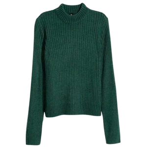 Sudadera extragrande personalizada con cuello falso jersey de lana de algodón pesado - Product Image 4