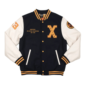 Chaqueta Varsity Personalizada para Hombre, de Lana/Poliéster, Ecológica, Estilo Urbano, Fabricante de Chaquetas Letterman Bordadas, OEM ODM - Product Image 6