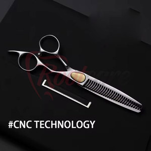 Meilleur choix : Kits de ciseaux de barbier, outils de coiffure, kits de ciseaux de barbier au design ergonomique, kit de ciseaux de toilettage - Product Image 6