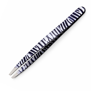 Pince à épiler professionnelle AHI de luxe en acier inoxydable biseauté, écologique, durable et personnalisable - Product Image 1
