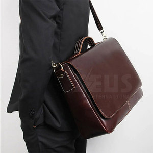 Bolsos para Portátil de Cuero Duraderos de Fábrica a Bajo Precio, Bolsos para Portátil de Cuero Genuino de Calidad Profesional - Product Image 2