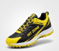 Chaussures de cricket à crampons en caoutchouc HIT ZONE Elite, double couture, confortables, légères, durables, haute performance, pour les matchs