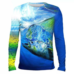 Nouveauté 2026 – Vente en gros : Maillots de pêche respirants à manches longues pour hommes, séchage rapide, pour sports de plein air - Product Image 5
