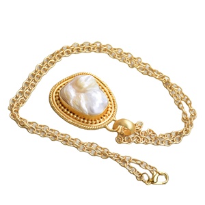 ต่างหูดีไซน์เนอร์พลอยแท้เคลือบสีทองเงางามและเครื่องประดับทำด้วยมือ - Product Image 6