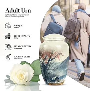 Urna Estilo Americano para Montaña, Lugar de Descanso Respetuoso para Seres Queridos, con Acabado de Alto Brillo, Capacidad de 200 Pulgadas Cúbicas - Product Image 3