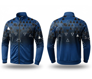 Professional Sports <b>Zip</b> <b>Up</b> <b>Jacket</b> with Custom Logo Warm Breathable Quick Dry | Sizes Men Women Youth | Training <b>Jacket</b> - Product Image 5
