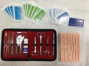 Medical Students Surgical Instrument Set Suture <b>Pad</b> Sterile Silicone Dressing Manual Training Kit Custom Logo Surgical Tool CE - Product Image 2