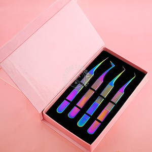 แหนบปลายแหลม45องศา90องศาแหนบต่อขนตาปลอมแบบแยกล่าสุด - Product Image 1