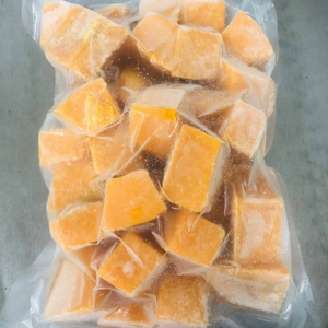 CHUNKS/CUBOS DE CALABAZA CONGELADOS CON SABOR DULCE NATURAL Y ALTA NUTRICIÓN DE VIETNAM - Product Image 1