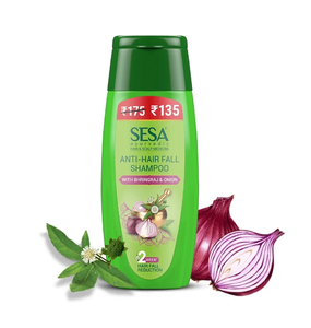 Shampoo ayurvédique anti-chute de cheveux, formule à base de plantes, nettoyage doux, soin nourrissant du cuir chevelu, cheveux lisses, brillants, doux et sains, bien-être capillaire - Product Image 1