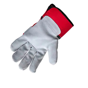 Industrial Safety Work <b>Gloves</b> for Factory Workers Construction Sites & General Labor-Neoprene & Cow Split Leather Anti-Vibration - Product Image 2