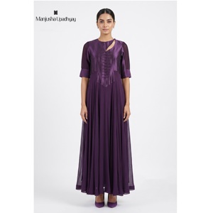 Elegante Vestido Largo de Diseñador para Mujer, Estilo Maxi, para Eventos Nocturnos, Casual, Hecho a Mano, Simple, Disponible en Diferentes Tallas - Product Image 1