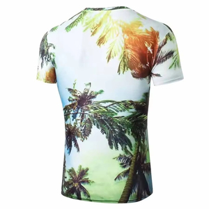 เสื้อยืดซับลิเมชั่นผู้ชายลดราคาพิเศษ 100% โพลีเอสเตอร์ แห้งเร็ว ระบายอากาศดี ขายส่ง เสื้อยืดเนื้อหนา รับสั่งทำเสื้อยืดสำหรับผู้ชาย - Product Image 3